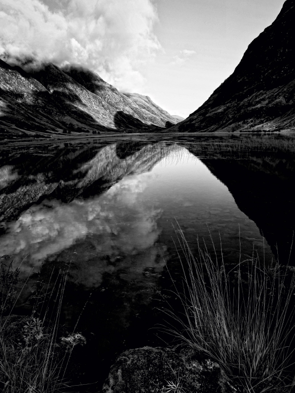 Loch Achtriochtan, Glencoe, Schottland