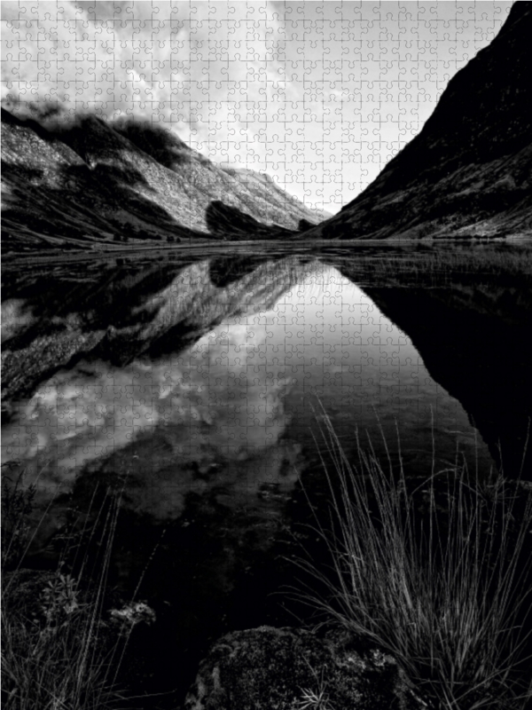 Loch Achtriochtan, Glencoe, Schottland