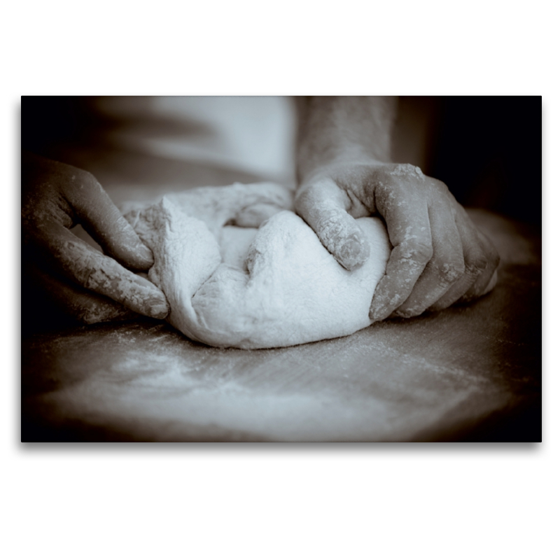 Gutes Brot erfordert neben den richtigen und guten Zutaten, Zeit und viel Handarbeit.