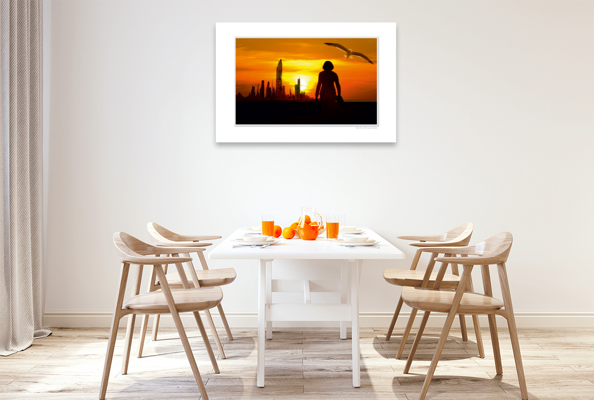 Ein Motiv aus dem Kalender Emotional Moments: Die Skyline von New Holz City. / UK-Version