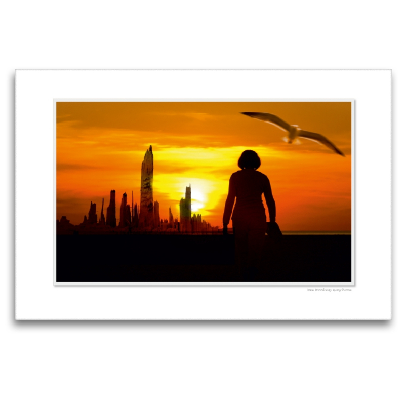 Ein Motiv aus dem Kalender Emotional Moments: Die Skyline von New Holz City. / UK-Version