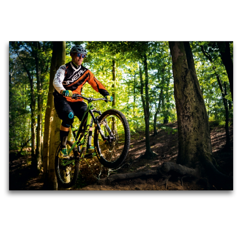 Ein Motiv aus dem Kalender Mountainbike Action