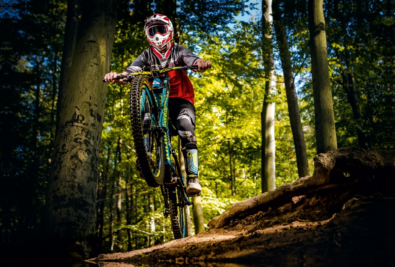 Ein Motiv aus dem Kalender Mountainbike Action