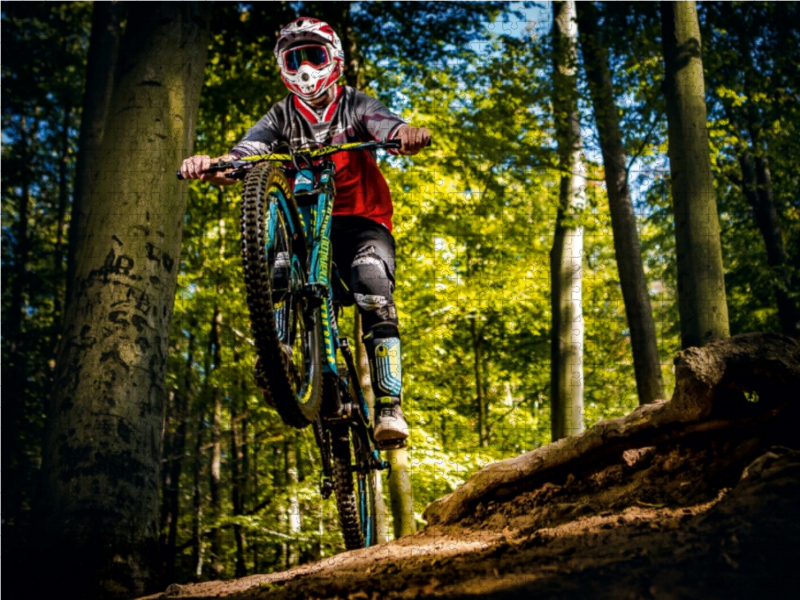 Ein Motiv aus dem Kalender Mountainbike Action