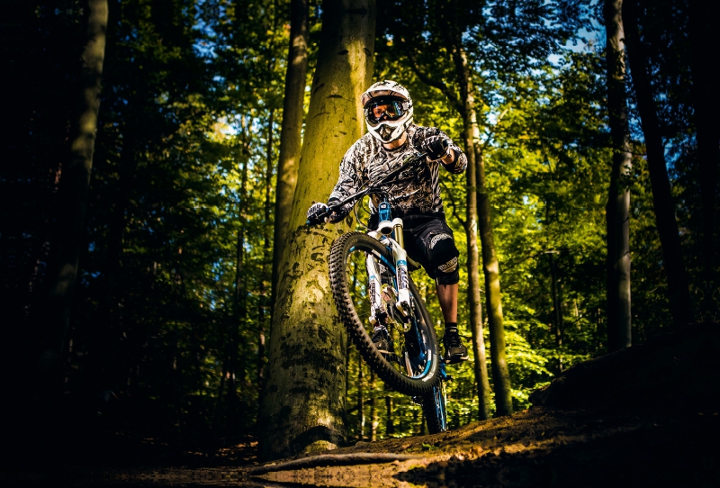 Ein Motiv aus dem Kalender Mountainbike Action