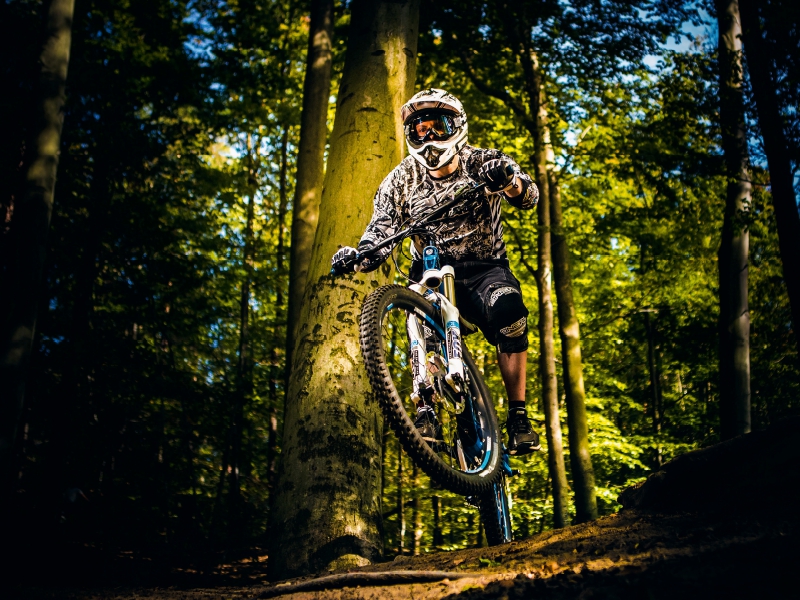 Ein Motiv aus dem Kalender Mountainbike Action