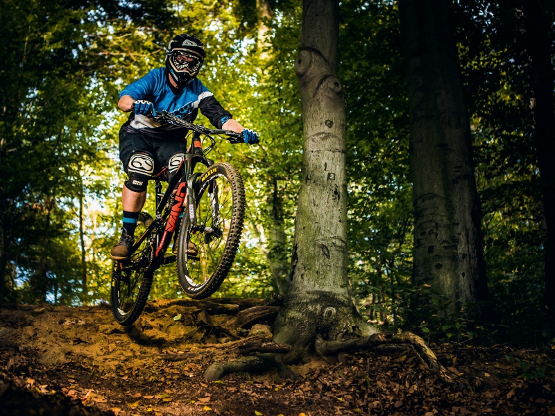 Ein Motiv aus dem Kalender Mountainbike Action