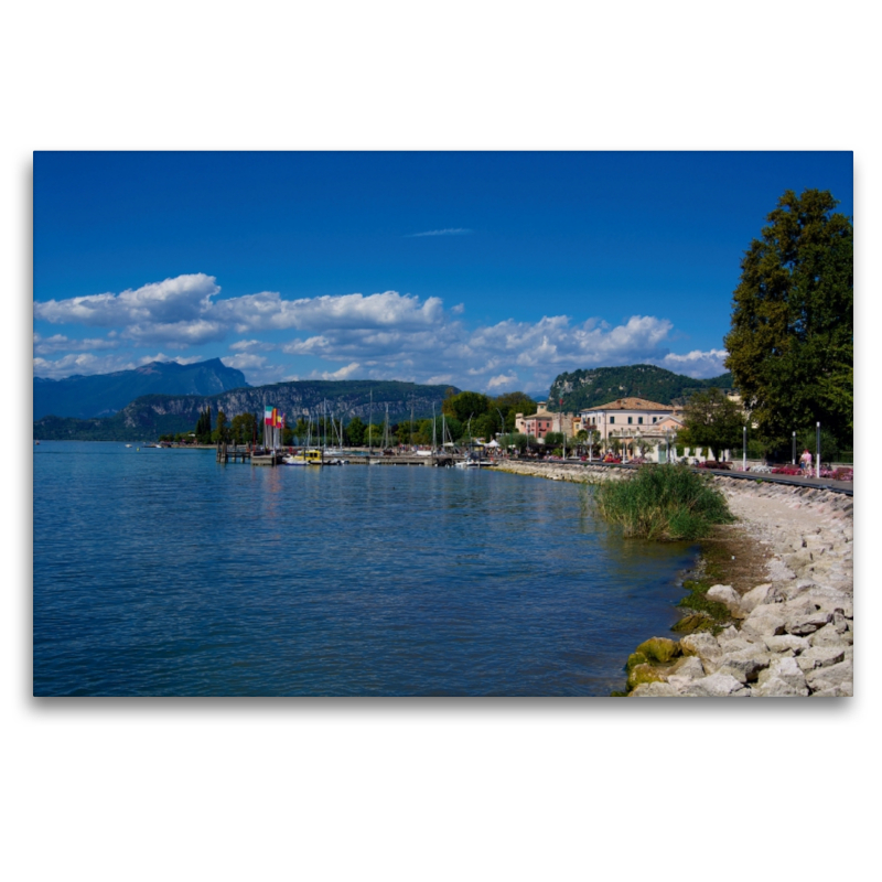 Bardolino mit Hafen.