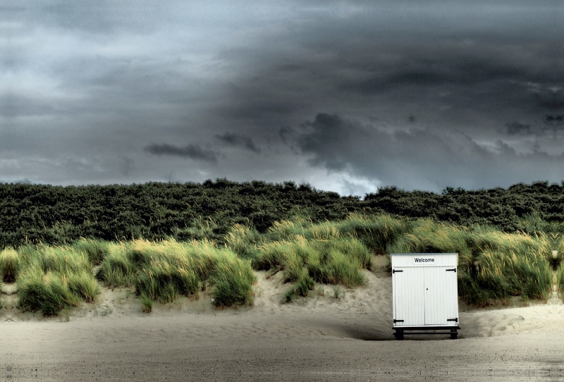 Strandhäuschen in Cadzand-Bad