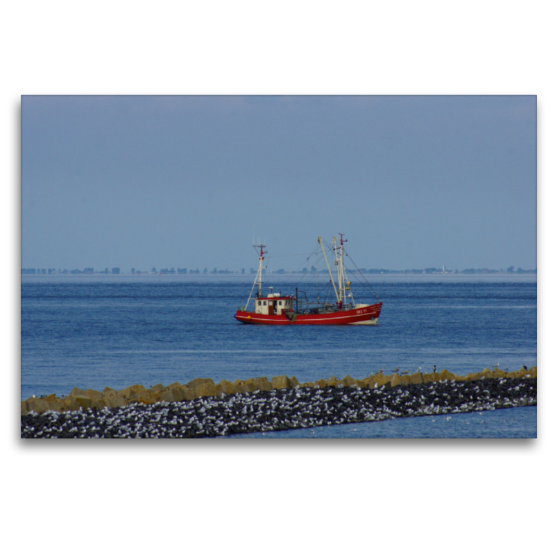 Krabbenkutter vor Cuxhaven