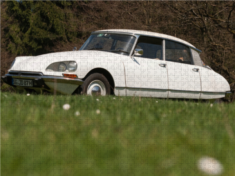 Citroën DS - Göttin in weiß