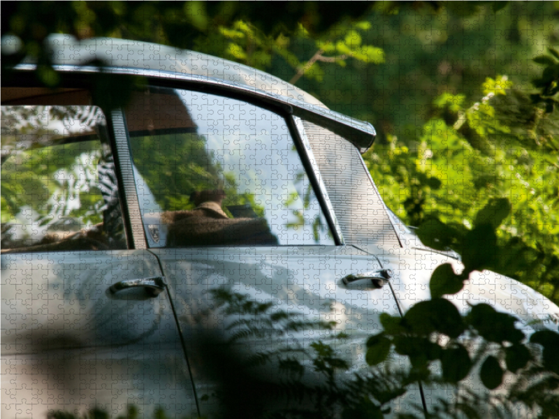 Romantisches Ambiente mit Citroën DS