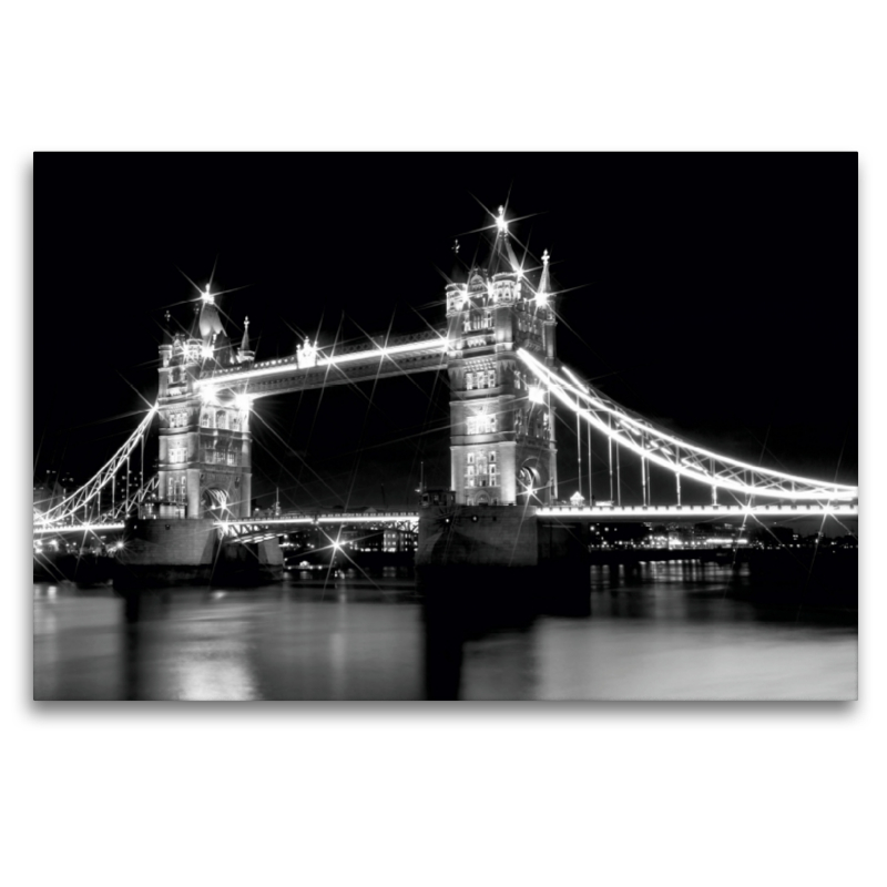 LONDON Tower Bridge bei Nacht