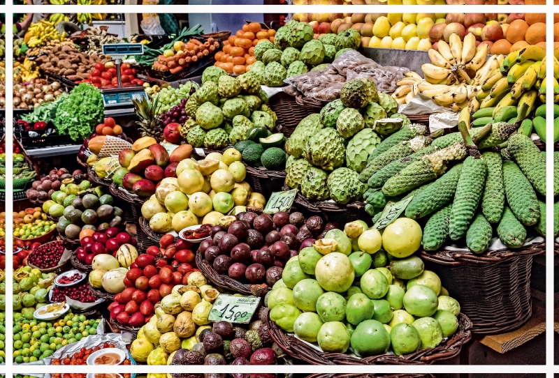 Ein Motiv aus dem Kalender Madeira - Bauernmarkt in Funchal