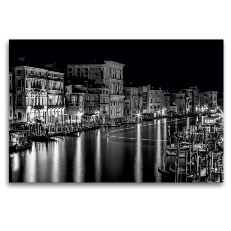 VENEDIG Canal Grande in Monochrom