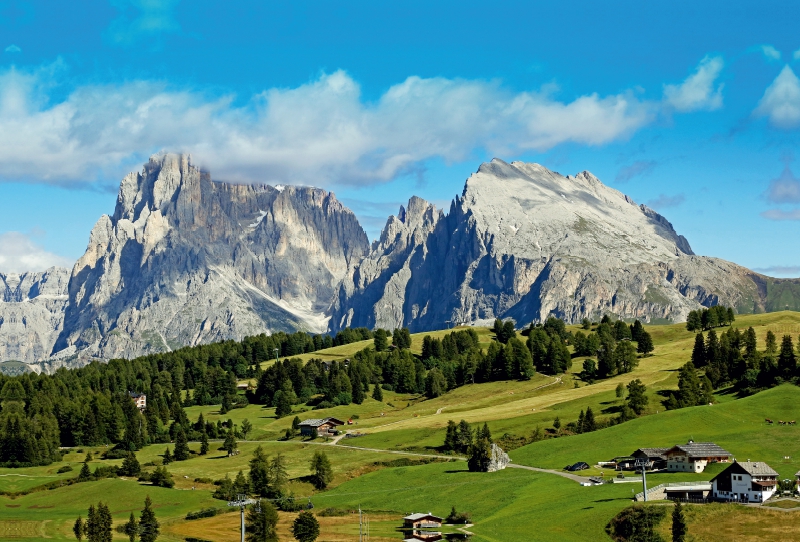 Ein Motiv aus dem Kalender Urlaub auf der Seiser Alm