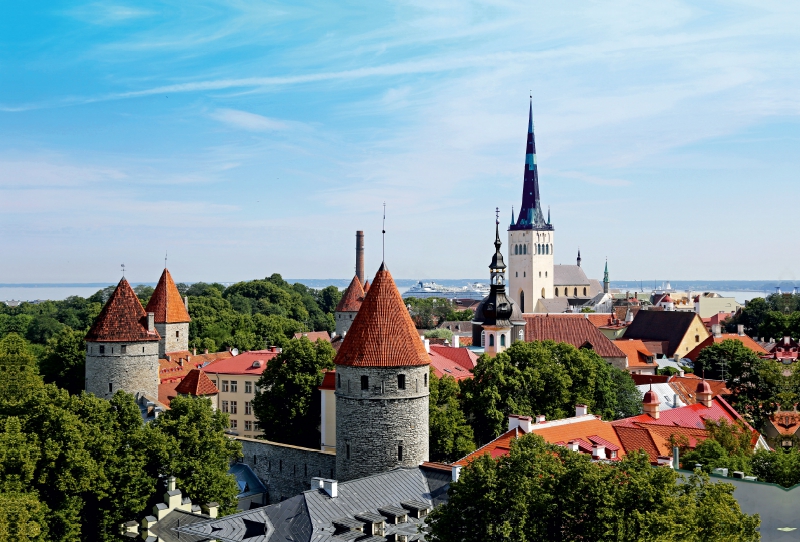 Die Altstadt von Tallinn