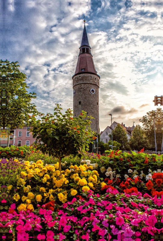 Der Schiefe Turm von Kitzingen