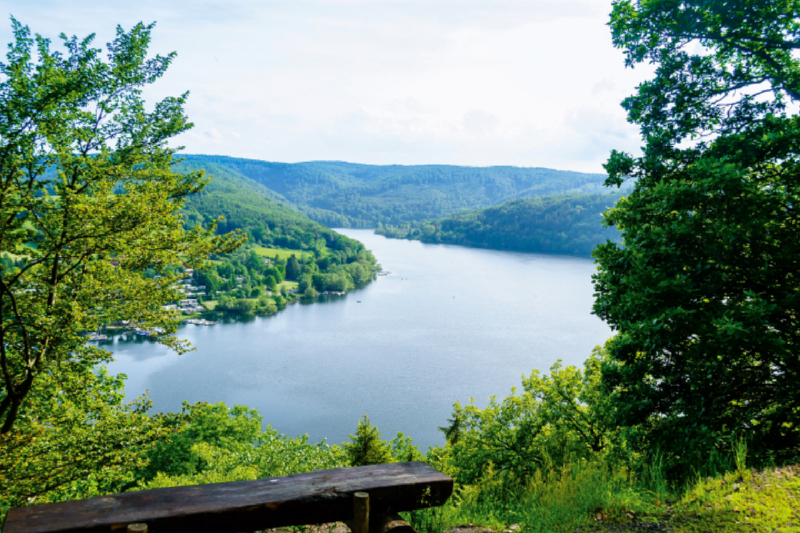 Blick auf den Edersee