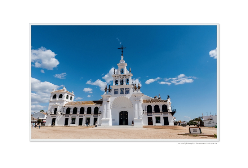 Ein Motiv aus dem Kalender Emotionale Momente: El Rocio – Spaniens weltberühmter Wallfahrtsort.