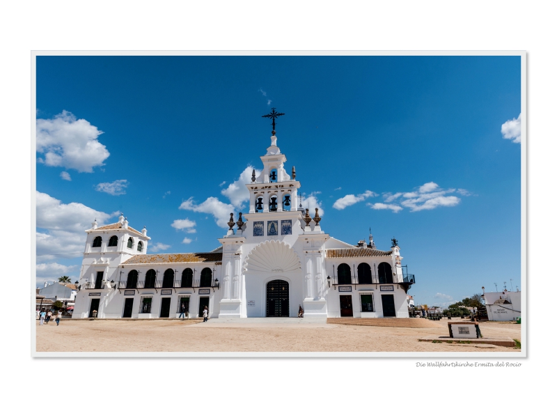 Ein Motiv aus dem Kalender Emotionale Momente: El Rocio – Spaniens weltberühmter Wallfahrtsort.