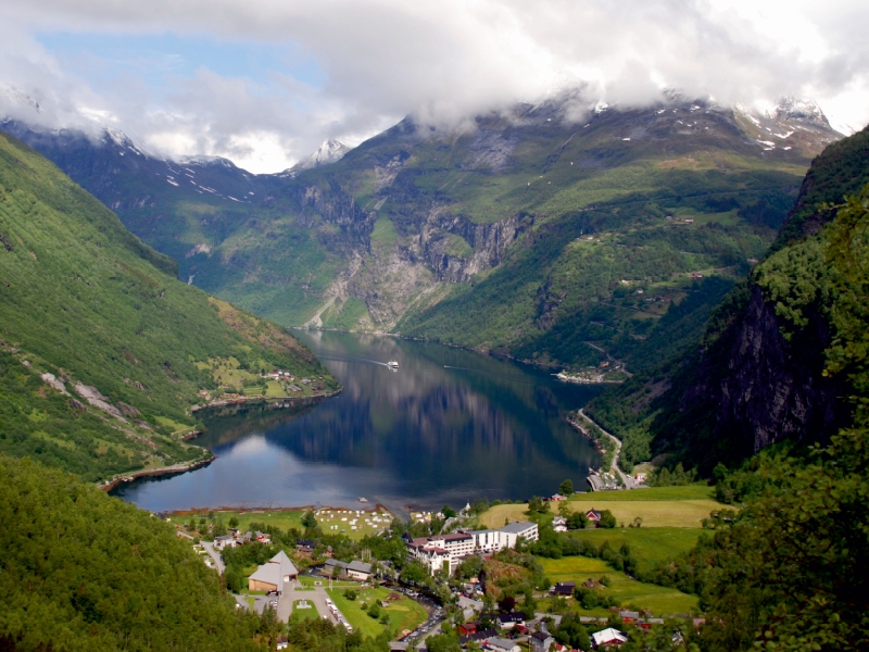 Geiranger Fjord, Norwegen