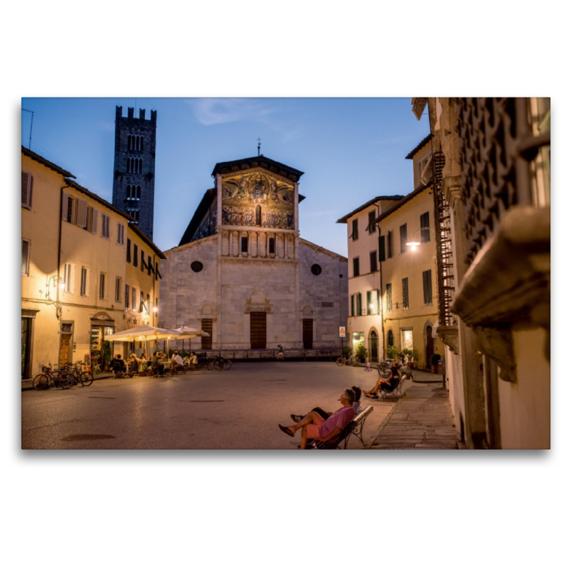 Piazza San Frediano in Lucca