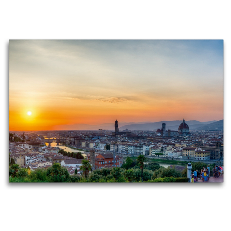 Sonnenuntergang in Florenz