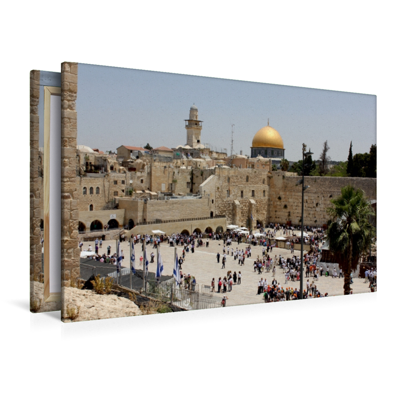 Altstadt von Jerusalem mit Klagemauer und Felsendom
