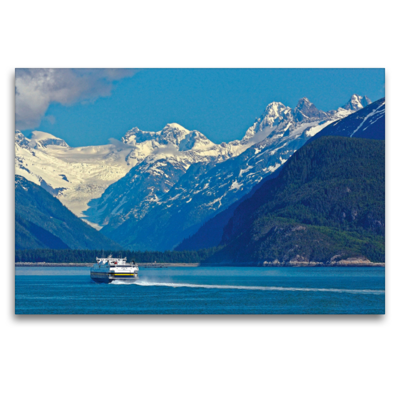 M/V Fairweather auf dem Weg nach Juneau