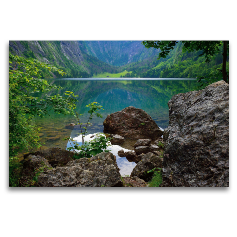 Obersee mit Fischunkelalm in der Ferne