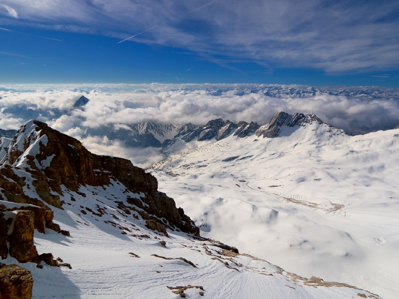 Gletscherwelt Zugspitze