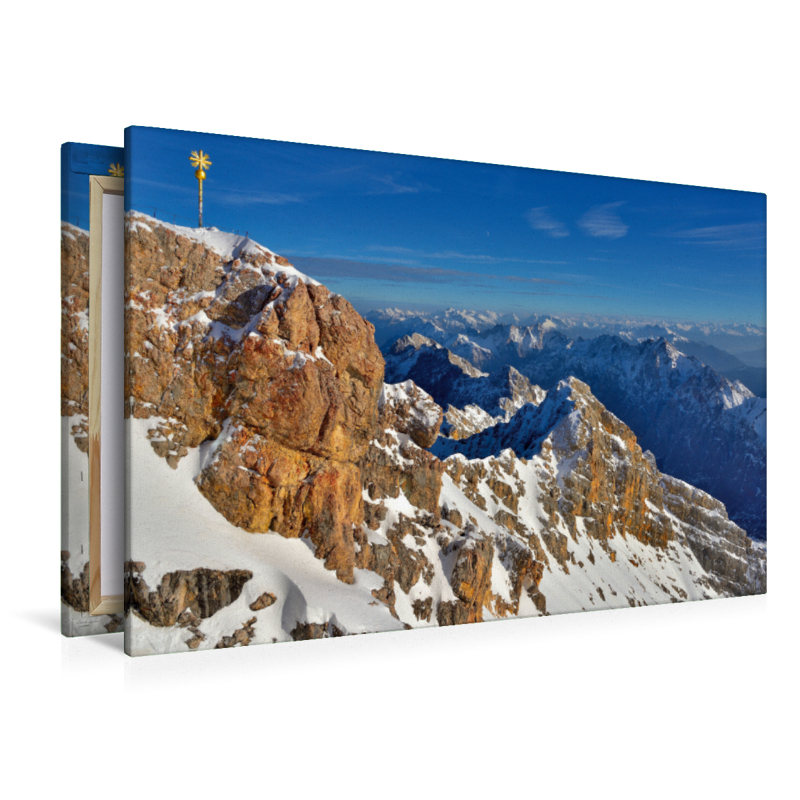 Zugspitze mit Gipfelkreuz