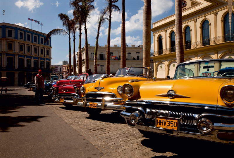 US Oldtimer on Havanna, Kuba