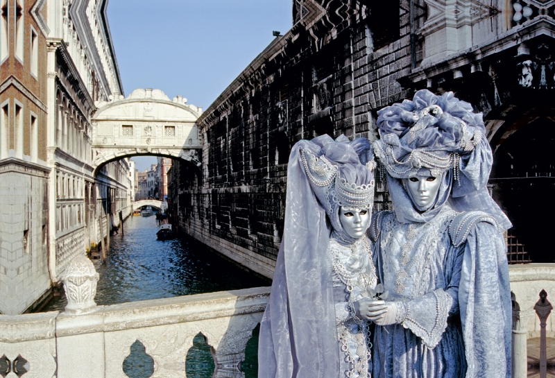 Carneval in Venedig, Italien