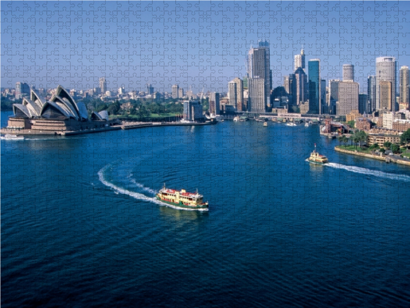 Skyline mit Opera House, Sydney, New South Wales, Australien