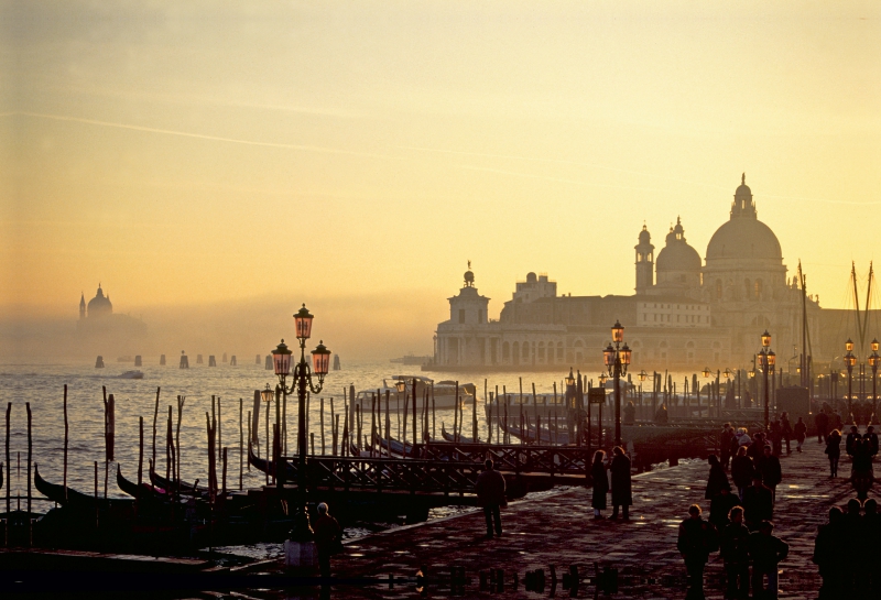 Riva degli Schiavoni und Santa Maria della Salute