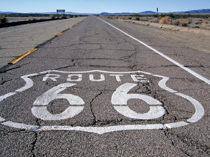 Ein Motiv aus dem Kalender Get Your Kicks on Route 66