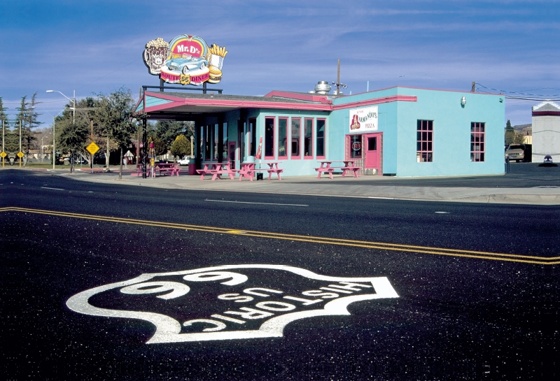 Mr. D'z, Route 66 Diner, Kingman, Arizona