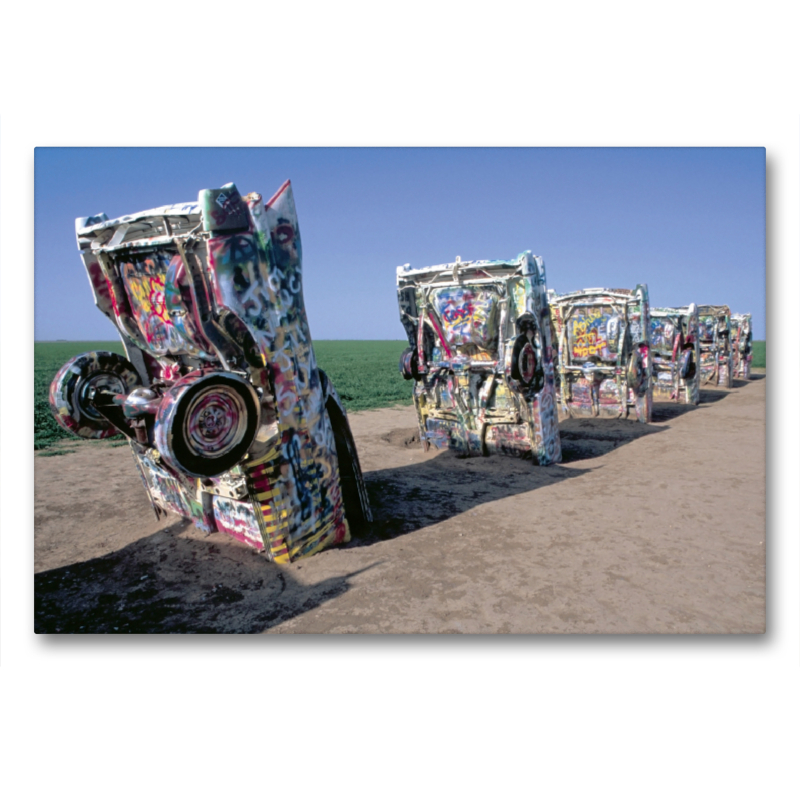 Cadillac Ranch, bei Amarillo, Texas