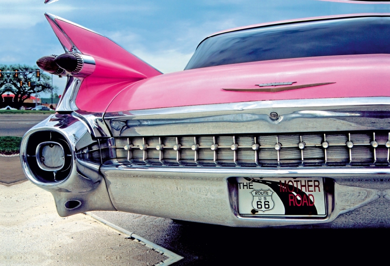 Pink Cadillac, Ann's Chicken Fry Home, Oklahoma City, Oklahoma