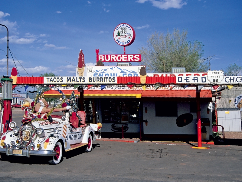 Delgadillo's Snow Cap Burgers, Seligman, Arizona