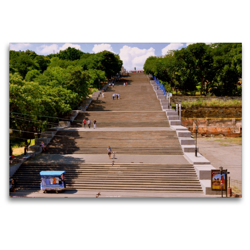 Legendäre Potjomkinsche Treppe in Odessa