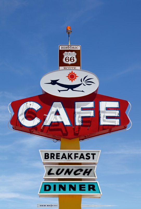 Roadrunner Cafe, Route 66, Gallup, New Mexico