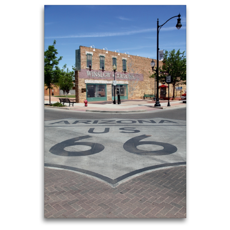 Stehend auf einer Ecke in Winslow Arizona, The Eagles, Winslow, Arizona