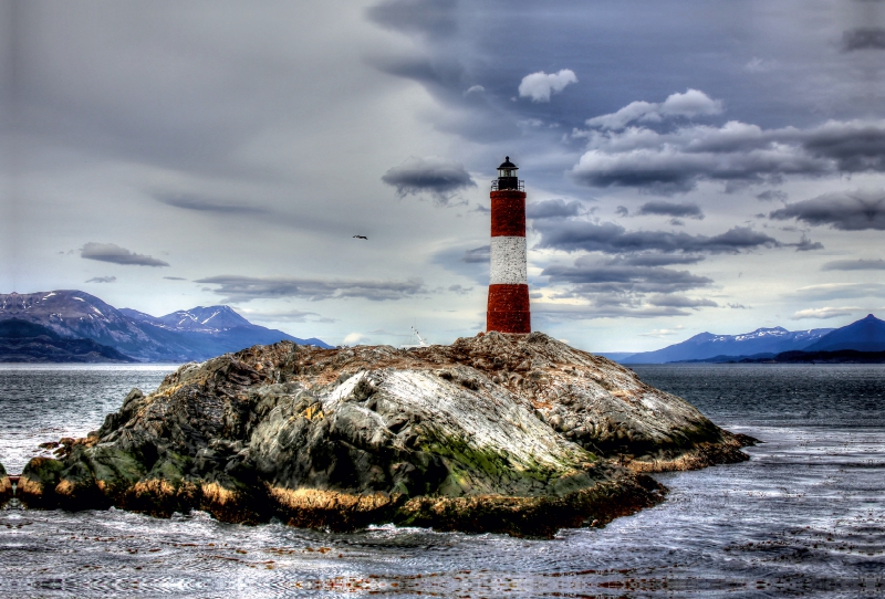 Faro Les Eclaireurs-Leuchtturm am Ende der Welt