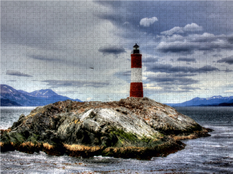 Faro Les Eclaireurs-Leuchtturm am Ende der Welt