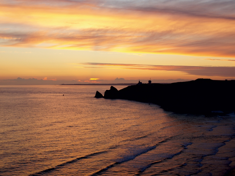 Sonnenuntergang bei Camaret-sur-Mer