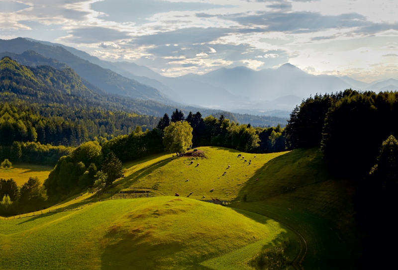 Blick ins Gailtal - Kärnten