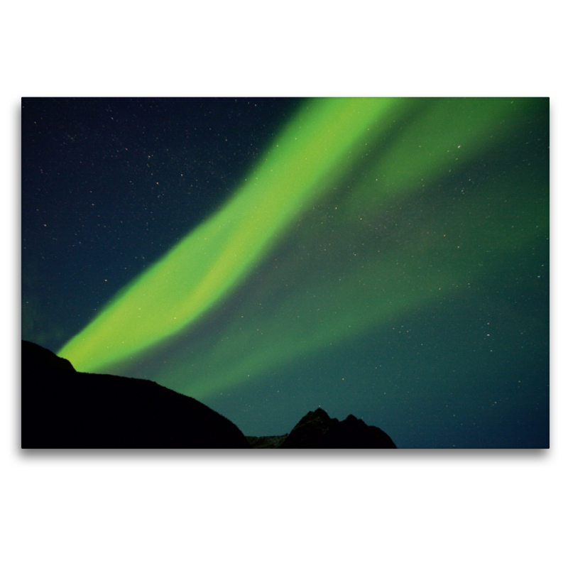 Ein Motiv aus dem Kalender Nordlicht-Zauber auf den Lofoten. Aurora borealis